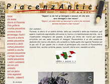 Tablet Screenshot of piacenzantica.it